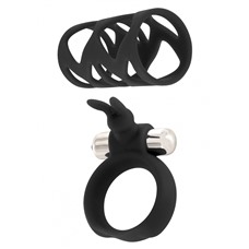 Насадка TICKLER BUNNY RING SET BLACK 10252TJ