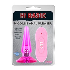 Анальная пробка Nicole`s Anal Pleaser от Chisa Novelties, 8.5 см