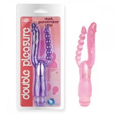 Вибростимулятор двойной розовый Dual Panetrator Vibrator 10083050