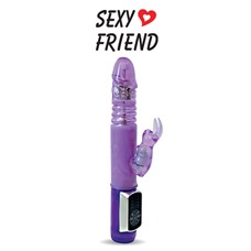 Вибратор-кролик Sexy Friend 24 см.