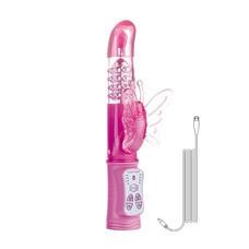 Вибратор Hi-Tech Butterfly Pink SH-SHT324PNK