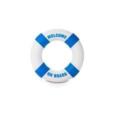 Кольцо на пенис Buoy Welcom on Board Blue SH-SLI080BLU