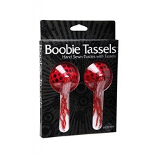 Пэстисы Boobie Tassels Red 361715PD