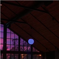 Подвесной светящийся шар «Хот» RGB 20-120см