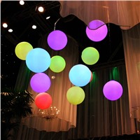 Подвесной светящийся шар «Хот» RGB 20-120см