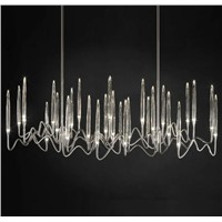 Люстра длинная над столом Il Pezzo Mancante