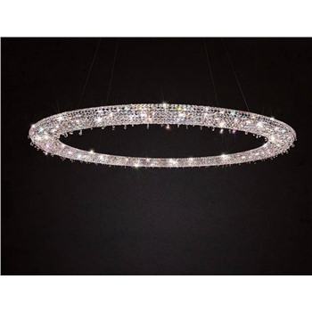 Люстра круглая потолочная хрусталь 200 см