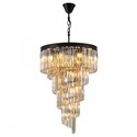 Citilux Мартин CL332172 Люстра хрустальная подвесная Шампань
