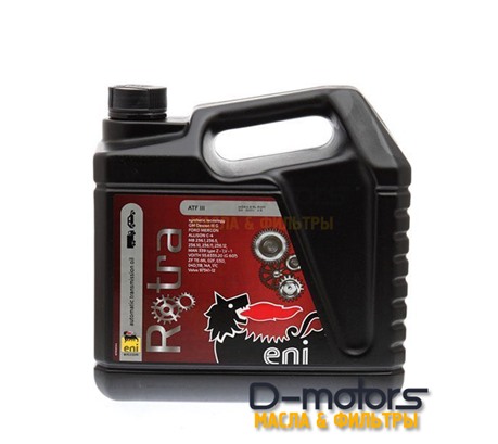 Трансмиссионное масло ENI  Rotra ATF III (4л)