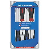 Набор отверток в коробке, силовые, 6 предметов, KING TONY KING TONY арт. '30206MR'