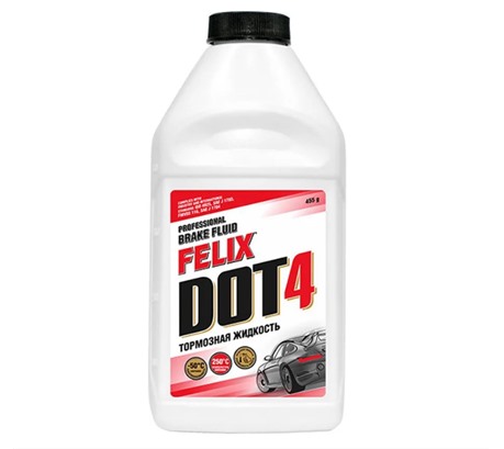 Тормозная жидкость Felix DOT-4 (455г.)