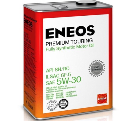 Моторное масло Eneos Premium Touring 5W-30 SN/RC Fully Synthetic (4л.)