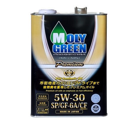 Моторное масло Moly Green Premium SP/GF-6aA/CF 5W-30 (4л.)