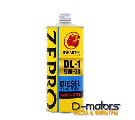 Моторное масло Idemitsu Zepro Diesel DL-1 5W-30 (1л.)